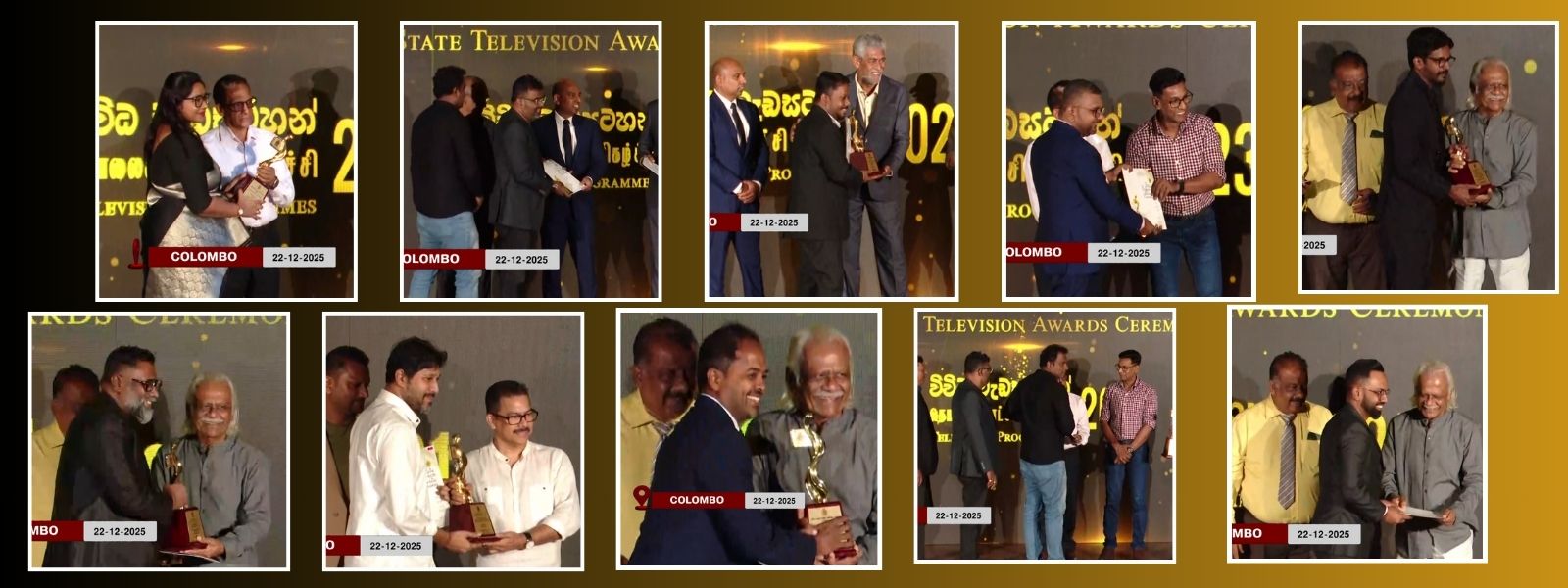Sirasa TV, Shakthi TV, TV1 and Newsfirst Win Big